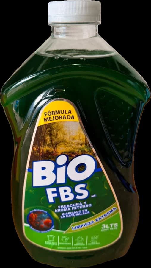 Detergente líquido Verde · Bosque
